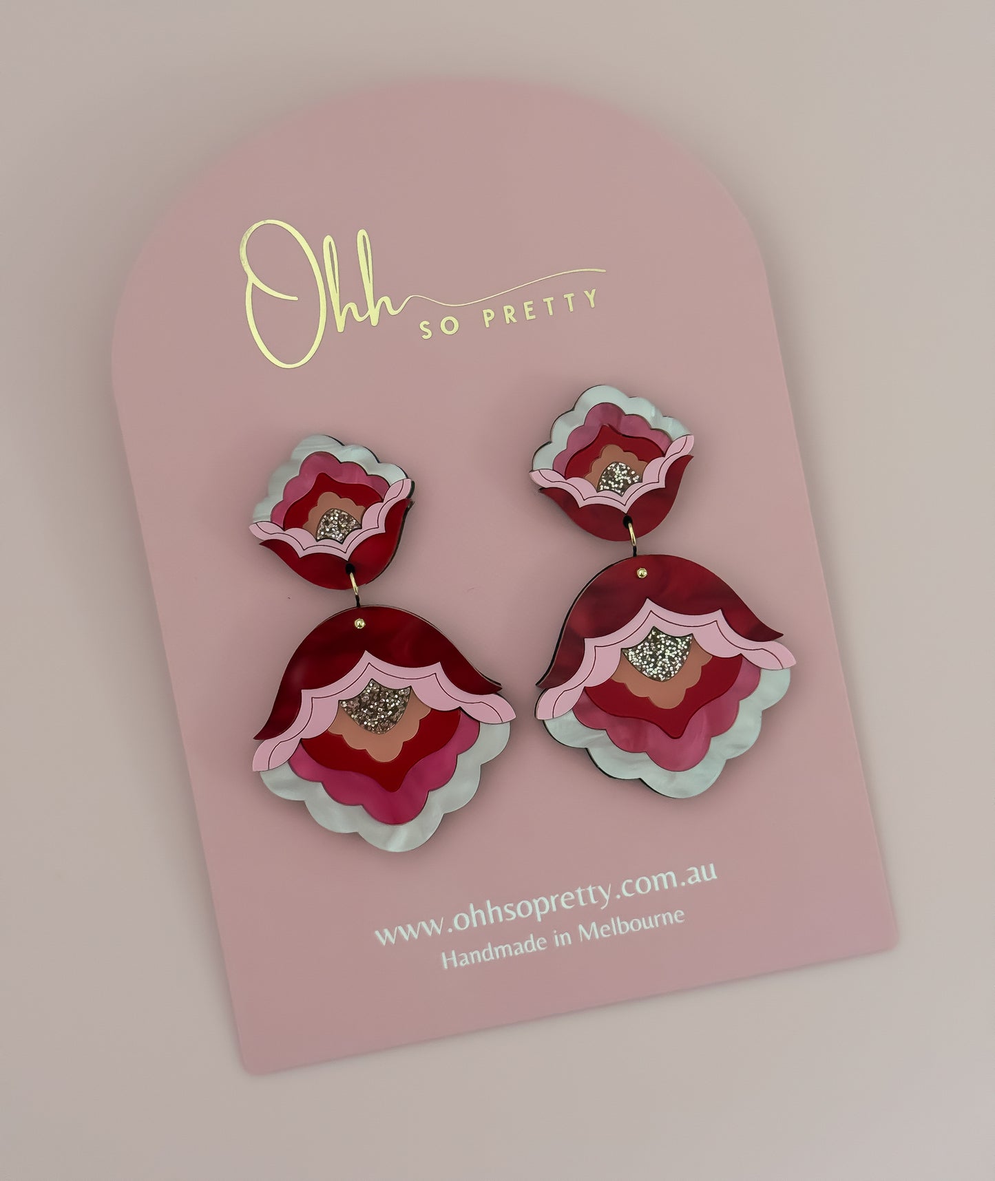 Pretty Folk Flower - Sweet Statement Dangles