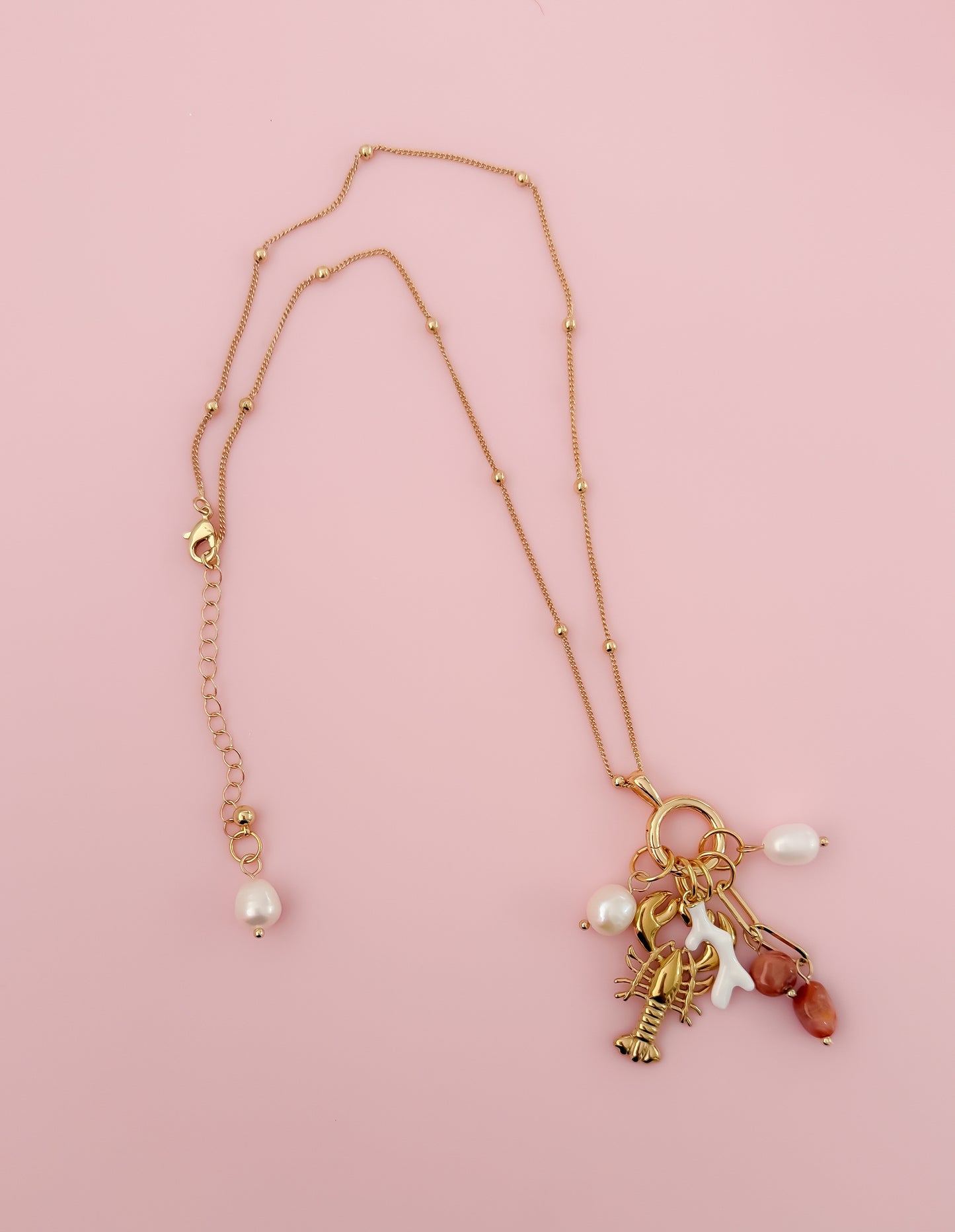 Pretty Charm Stack - Statement Necklace