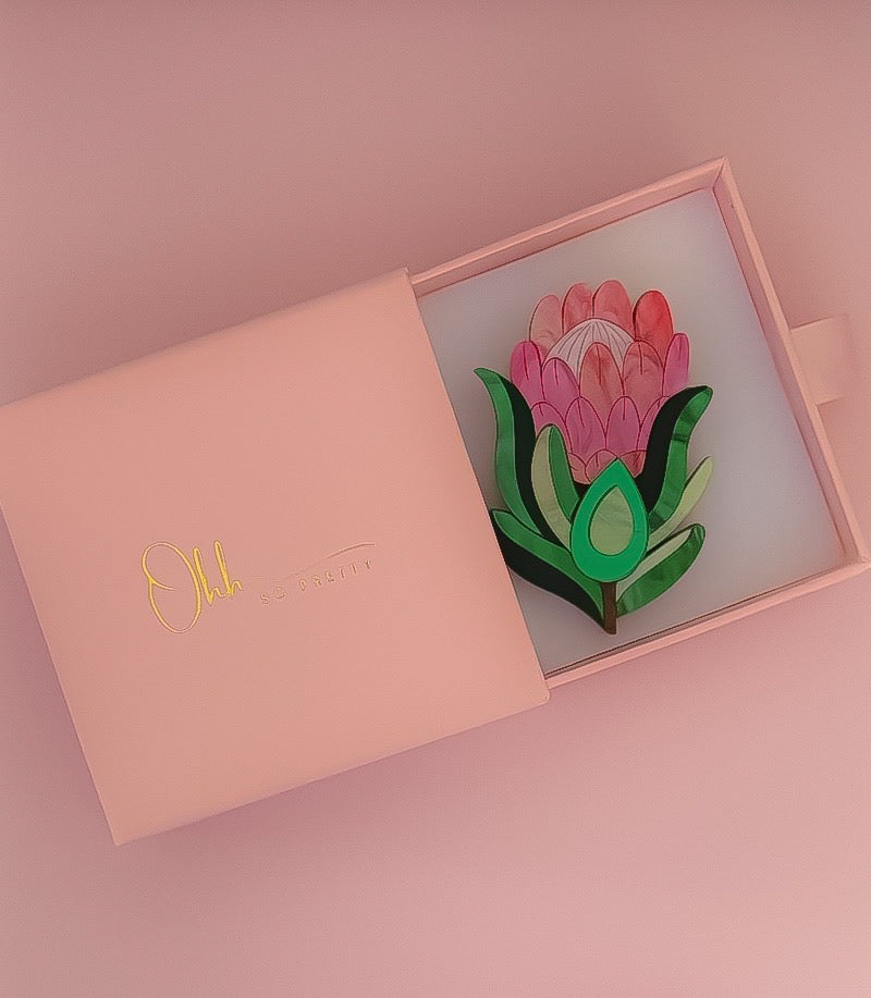Protea Statement Brooch