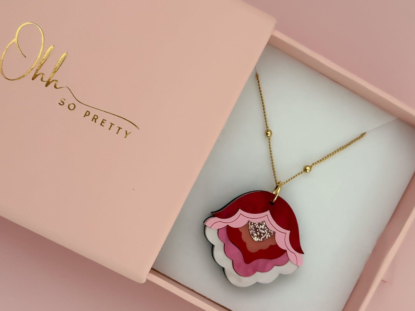 Folk Flower Necklace