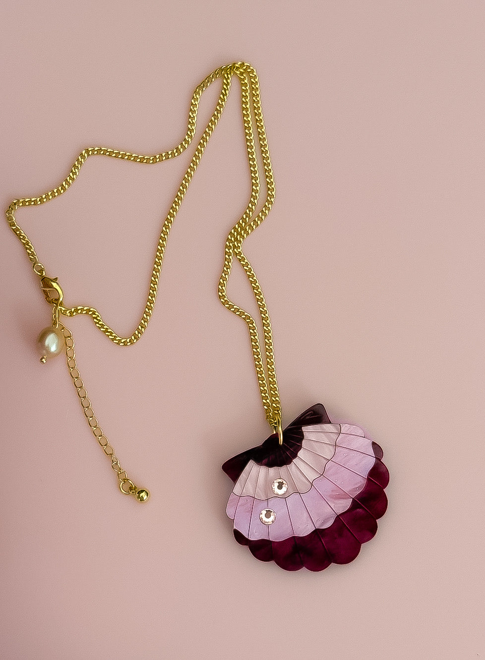 Clam Shells  - Statement Necklace