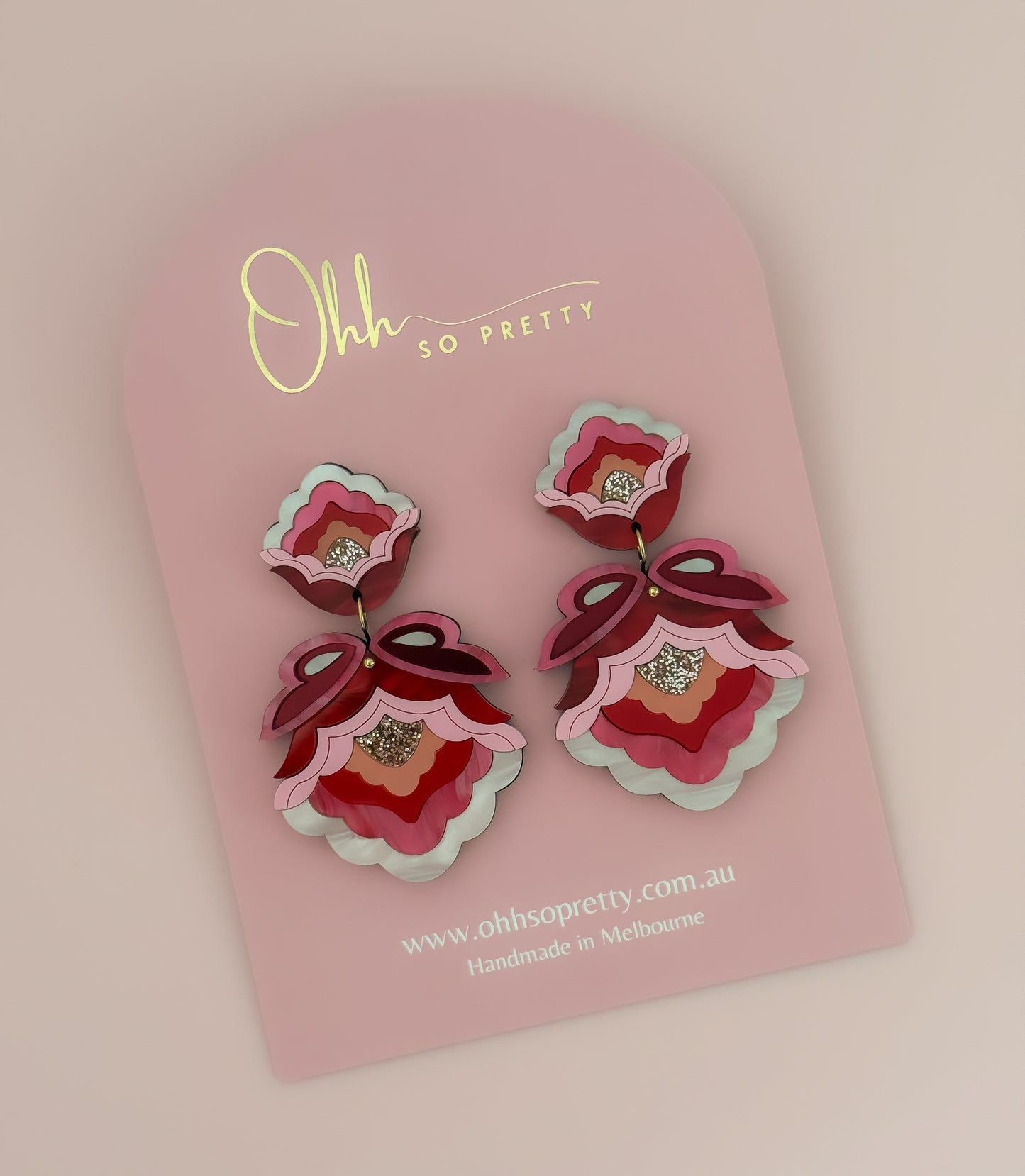 Pretty Bows (Folk Flower) - Sweet Statement Dangles
