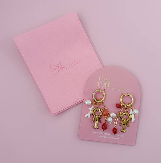Pretty Charm Stack  - Statement Earrings