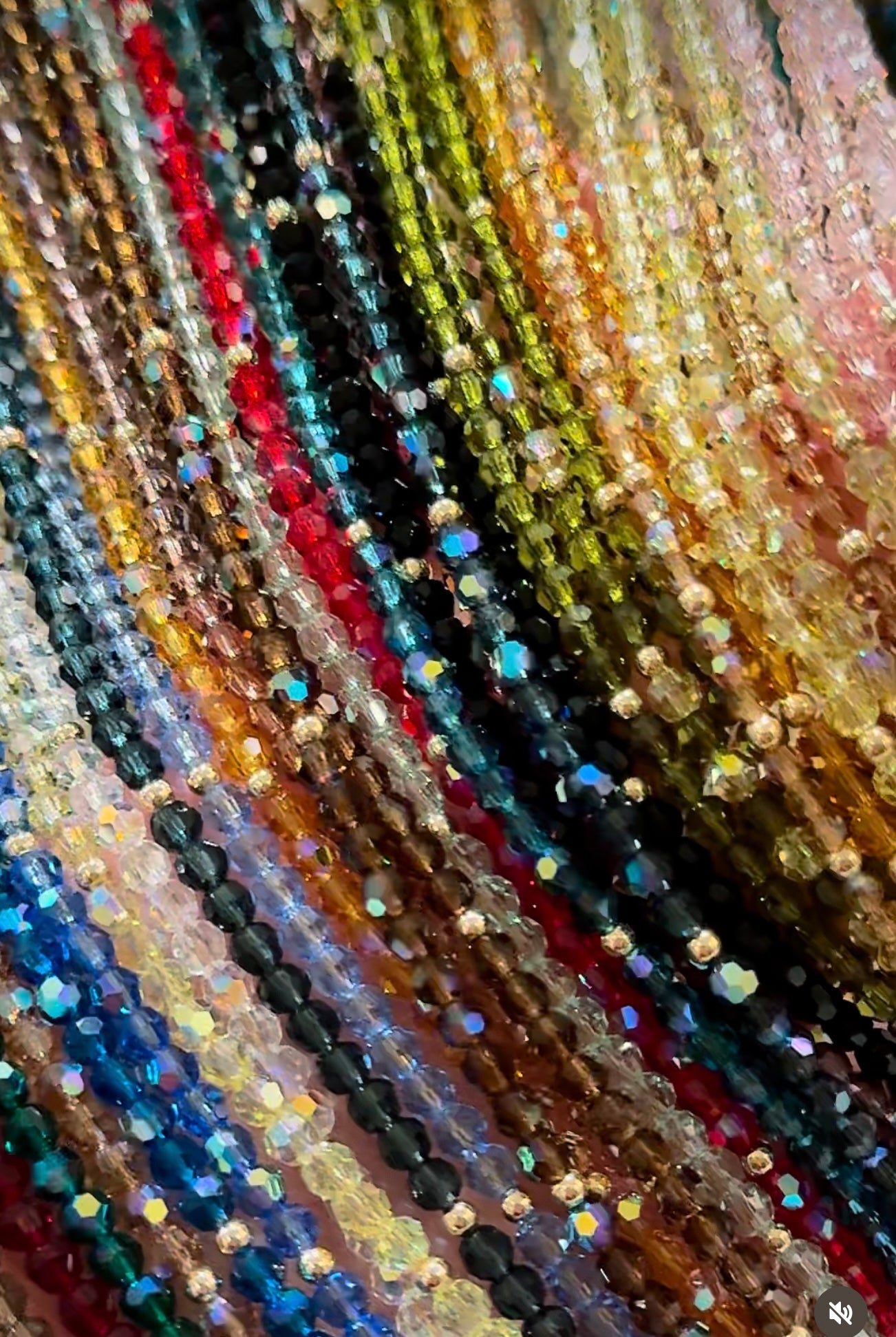 Crystal and Gold Filled Necklace